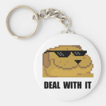 Deal With It Keychains