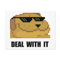 Deal With It Post Cards