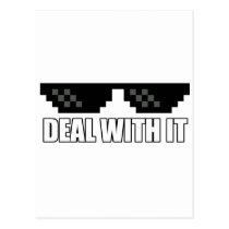 Deal With It Postcards