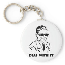 Deal With It Retro Keychains