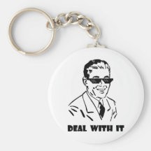 Deal With It Retro Keychains