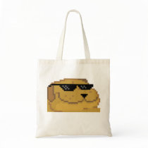 Deal With it Smugdog Canvas Bags