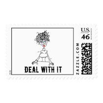 Deal With It! Stamp