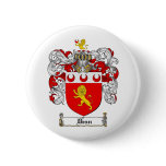 DEAN FAMILY CREST -  DEAN COAT OF ARMS buttons