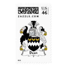 Dean Family Crest Stamp