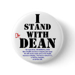Dean, stand, I, Dr., We want REAL, MEANINGFUL, ... buttons