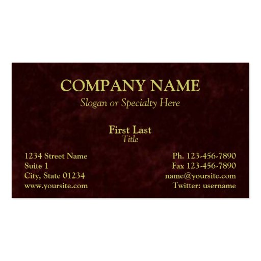 DeAnna Business Card (front side)