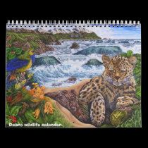 deans wildlife calender of origianal artwork calendars