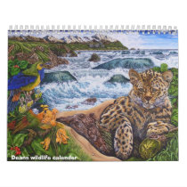deans wildlife calender of origianal artwork calendars