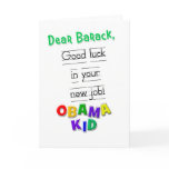 Dear Barack Christmas card
