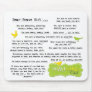 Dear Brave Girl Mouse Pad