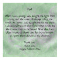 Dear Dad - Father's Day Poster posters