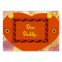 Dear Daddy - Father's Day Card