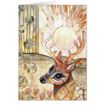 Dear Deer Greeting Card cards