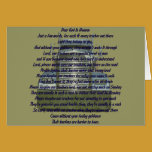 Dear God in Heaven cards