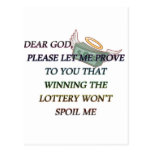DEAR GOD POST CARD