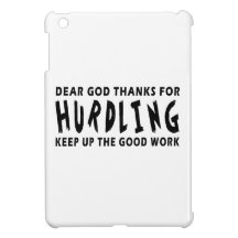 Dear God Thanks For Hurdling iPad Mini Cover