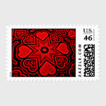 'Dear Heart' Postage stamps