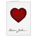 Dear John... cards