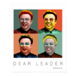 Dear Leader Kim Jong Il Posters