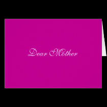 Dear Mother cards by webcarve Dear Mother cards