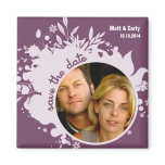 Dear Paradise Square Purple magnets