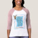 Ladies 3/4 Sleeve Raglan (Fitted)