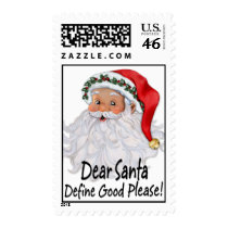 Dear Santa - Christmas Humor postage