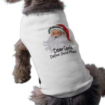 Dear Santa pet clothing by Spice Dear Santa pet clothing