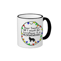 Dear Santa Groenendael Coffee Mugs