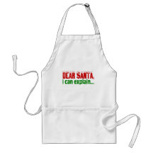 Dear Santa, I Can Explain Apron