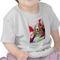 Dear Santa I can Explain Basset Hound T Shirt