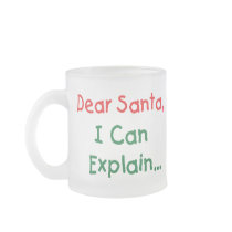 Dear Santa, I Can Explain Mug