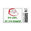 Dear Santa I'Ve Been NAUGHTY postage postage by gailg1957 Dear Santa I'Ve Been NAUGHTY postage postage