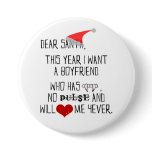 Dear Santa... -  large button