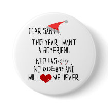 Dear Santa... -  large button