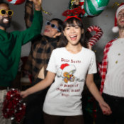 Dear Santa Mouse shirt