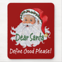 Dear Santa mousepads