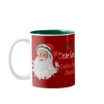 Dear Santa mugs by Spice Dear Santa mugs