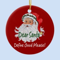 Dear Santa Ornaments ornaments