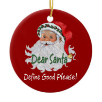 Dear Santa Ornaments