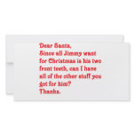 Dear Santa