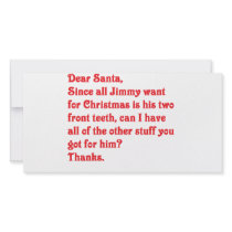 Dear Santa photo cards