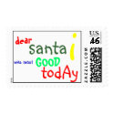 Dear Santa Postage Stamp by Quill_And_Me Dear Santa Postage Stamp