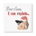 Dear Santa Series magnets by GiftsForChristmas Dear Santa Series magnets