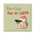 Dear Santa Series magnets by GiftsForChristmas Dear Santa Series magnets