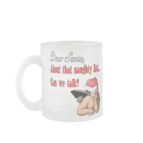 Dear Santa Series Mugs by GiftsForChristmas Dear Santa Series Mugs