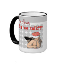 Dear Santa Series Mugs by GiftsForChristmas Dear Santa Series Mugs