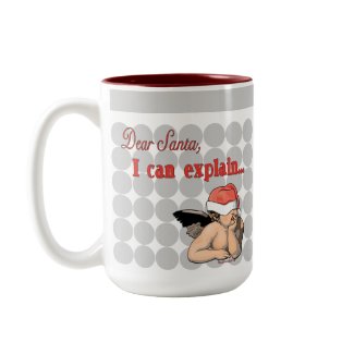 Dear Santa Series Mugs mug