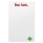 Dear Santa Staitionry Custom Stationery
